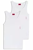 HUGO Herren Twin Pack Tank Top, New-White100, M (2er