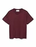 VERO MODA Damen Awnaima Ss O-Neck T-Shirt Noos, Zinfandel, M