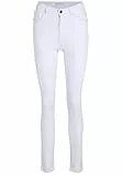 Tamaris Damen Skinny Jeans APALIT Weiß 40/32