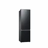 Samsung RB38C607AB1/EF Kühl-Gefrierkombination, 203 cm, 387 l, AI-Kühlschrank mit Gefrierfach, Wifi & AI Energy Mode, Humidity Fresh+, Space Max Technologie, No Frost+, Premium Black Steel