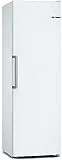 Bosch GSN36CWEV Serie 4 Gefrierschrank, 186 x 60 cm, 242 L, Vario Zone; Automatisches Super Gefrieren; No Frost; Big-Box-Schublade