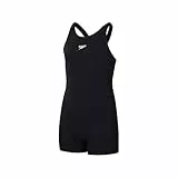 Speedo Damen Eco Endurance+ Legsuit Badeanzug | Chlorbeständig | Recyclingmaterial | Schwimm-Fitness | Training | Urlaub Black 30