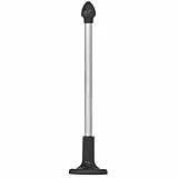 Alvinlite Golf-Lie-Winkel-Werkzeug, Kunststoff-Golf-Magnetstab, Gesichtsausrichtung, Ausrichtungsstange, Schwungübungstrainer, einstellbare Länge(Schwarz)