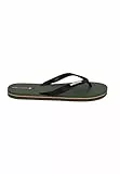 Gorilla Wear - Kokomo Flip-Flops - Grün - Freizeit Bequem rutschfest unisex mit Logo für maximale Bewegungsfreiheit aus Gummi EVA Badesandalen, 42