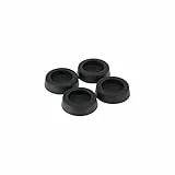 InLine 59909B Gummi-Füße für PC Gehäuse 4er Pack schwarz