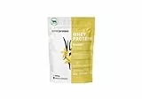 Whey Protein - Vanille 1 kg - Produziert in Deutschland aus regionaler Milch - BetterProtein® - Eiweißpulver zum Muskelaufbau und Abnehmen - Beutel