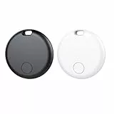 Smart Tracker Tag Android, Bluetooth Schlüsselfinder kompatibel mit Google Find Hub (NUR Android), Air Tracker Tag Schlüsselanhänger für Koffer, Schlüssel, Gepäck (2er-Pack)
