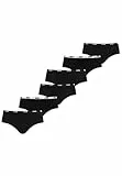 PUMA Women Iconic Hipster Damen Slip Unterwäsche 503007001, Farbe:001 - Black, Bekleidungsgröße:M
