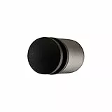 blomus Wandtürstopper -ENTRA- | Türstopper Wand Burned Metal | Türpuffer Wandmontage dunkel | Ø 2,5 cm, Länge 4 cm