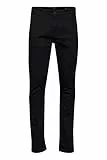 CASUAL FRIDAY CFRY Herren Jeans Hose Denim Pant mit Stretch Slim Fit Ultraflex, Größe:34/32, Farbe:Denim Black (200442)