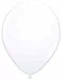 Folat 08104 weiße Ballons 30cm-100 Stück, Weiß