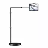 elitehood Verstellbarer iPad Bodenständer mit Schwerlast-Standfuß, 61 cm Horizontaler Langer Arm Tablet Ständer Halterung für Bett & Sofa – Kompatibel mit iPad mini/Air/Pro 12.9' und 4.7-13' Geräten