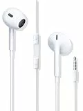 ALIANSHENG Kopfhörer mit Kabel 3.5mm In-Ear Ohrhörer mit Mikrofon und Lautstärkeregler Earphones Kompatibel mit iPhone 6/iPod/iPad/Huawei/Xiaomi/Samsung/Android/MP3/MP4/PC (Jack)