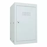 Phoenix Safe Company - CL0644GGK Series - Würfel-Schließfach, Größe 3, mit Schlüsselschloss, 665 x 400 x 400 mm, Hellgrau