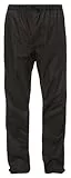 VAUDE Regenhose Herren Fluid Pants II - Wasserdichte, atmungsaktive Multifunktionshose für Radfahren, Wandern, Outdoor, Eco Finish, PFC-frei, reflektierende Details, verstellbare Beinweite