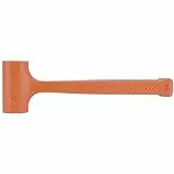NEO TOOLS Rückschlagfreier Schonhammer rückschlagarm Mit Bleikorn (840 g Kopfgewicht, 324 mm Länge, rückschlagsfrei, nicht leitend, funkenfrei) - Profi Fäustel Hammer Monoblock - 25-071