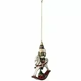 Villeroy & Boch Winter Collage Acc. Hänger Nussknacker, Mehrfarbig, 8,2x2,5x11,5cm, bunt, 35-9391-0065