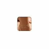 JUANKIKI Fußkettchen für Damen Gold Fussketten für Frauen Wasserdichtes Verstellbare Sommer Strand Fußkettchen für Damen
