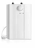 AEG druckloser Kleinspeicher Huz 5 Basis, Untertischboiler 5 Liter Niederdruck, steckerfertig, 2 kW, 222162