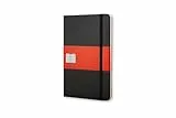 Moleskine Adressbuch mit alphabetischem Index, Organizer für Zuhause und Büro, Harter Umschlag, Taschenformat, Schwarz