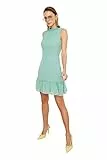 TRENDYOL Damen Mint Frilly Business Casual Dress, Mint, 36 EU