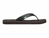 Sanuk Damen Yoga Mat Zehentrenner, Braun (Brown), 40 EU