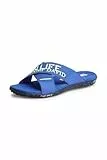 Camp David Herren Beach Slipper mit Label Prints Strong Blue, 42