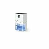 Luftentfeuchter Elektrisch Entfeuchter Keller 1800mL Raumentfeuchter Klein Dehumidifier Automatisches Abtauen Mit Timer 7 Farbe Nachtlicht Leiser Entfeuchter Elektrisch für Wohnung Badezimmer