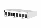 METZ CONNECT Modul AP-Gehäuse 8 Port reinweiß, unbestückt
