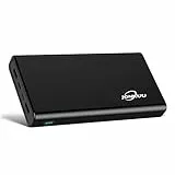 JONKUU Handy Powerbank 26800mAh Hoher Kapazität Externer Akku Power Pack Tragbares Ladegerät Dual USB 2.4A Ports und Type c Eingang Technologie für iPhone iPad pro Samsung Galaxy Weitere