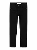 Name IT Jungen Nkmsilas Xslim 2002-tx Noos Slim-fit-Jeans, Schwarz, 128 EU