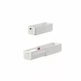 Ueiwffzo Aufbewahrungsbox Kunststoff Klappkiste Aufbewahrungskorb Dehnbar Organizer Box Aufbewahrungsbox Küchenschrank für Küche, Büro, Schlafzimmer, Schrank, Schublade (Weiß,(28-48)*10 * 8cm)
