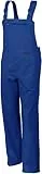 Qualitex Arbeits-Latzhose BW 270 - Größe: 58 - kornblau