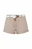 OXMO Chanett Damen Chino Shorts, Größe:40, Farbe:Simple Tau (790162)