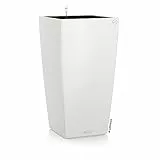 LECHUZA CUBICO Color 30 weiß 13130, 29.5x29.5x56.5 cm