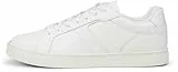 Marc OߴPolo Herren Sneaker flach aus Leder Low Top, Weiß (MO'P Offwhite), 43