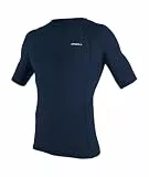 O'Neill Basic Skins S/S Rash Guard Wassershirt Herren, Farbe:Navy, Groesse:L