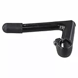 Zuverlässiger Schwanenhals-Form Fahrradvorbau aus leichter Aluminiumlegierung, perfekte Passform für 22 2 mm Vordergabel Anwendungen (schwarz)