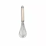 KitchenAid Schneebesen, manueller Schaumschläger aus Edelstahl – Almond Creme