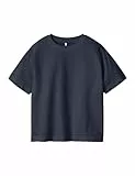 Name it mini Jungen Nmmvobbo Ss Nreg Top Noos, Dark Sapphire, 104 EU