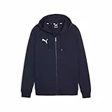 PUMA Herren Teamgoal Casuals Hooded Jacket Sweat, Puma Navy-puma White, XXL EU