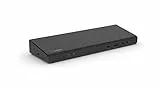 Belkin DisplayLink-Docking-Station für 3 4K-Bildschirme, USB Hub, 3 HDMI- und 2 DisplayPort-Anschlüsse, 85 W Power Delivery, Gigabit-Ethernet-Port, 3,5-mm-Klinkenanschlüsse, 1 USBC- und 5 USB-A-Ports