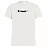 Karl Lagerfeld Jeans Men Slim Graphic T-Shirt White XS