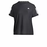 adidas Herren Own The Run Tee T-Shirt, Black, L