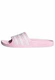 adidas Unisex Kinder Adilette Aqua Slides Kids, Clear Pink / Cloud White / Clear Pink, 34 EU