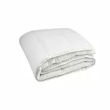 Italian Bed Linen Prestige Weiße Winter Steppdecke, 100% Mikrofaser, Doppelte, 250x200cm
