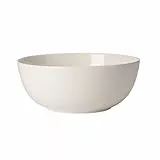Villeroy & Boch – For Me Salat-/ Servierschüssel Weiß, Spülmaschinenfest, Mikrowellensicher, Schüssel, Bowl, Schale, Premium Porzellan