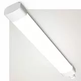 ANTENLICHT LED Feuchtraumleuchte 60CM in Neutralweiß 4000K 18W 2000Lumen, IP65 Wasserdicht Nassraumleuchte Kellerleuchte Feuchtraumlampe für Werkstatt Flur Treppe Garage Abstellraum Keller Büros