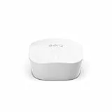 Zertifiziert generalüberholt Amazon eero WLAN-Mesh-System – Wi-Fi 5 Router System | 1er-Pack | Abdeckung bis zu 140 sq. m