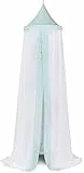 Jollein 002-005-65020 Moskitnetz, 205 cm, voile Waffle jade grün